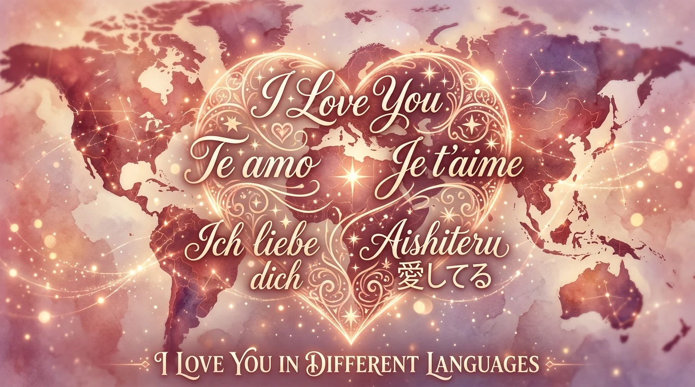 I Love You in Different Languages