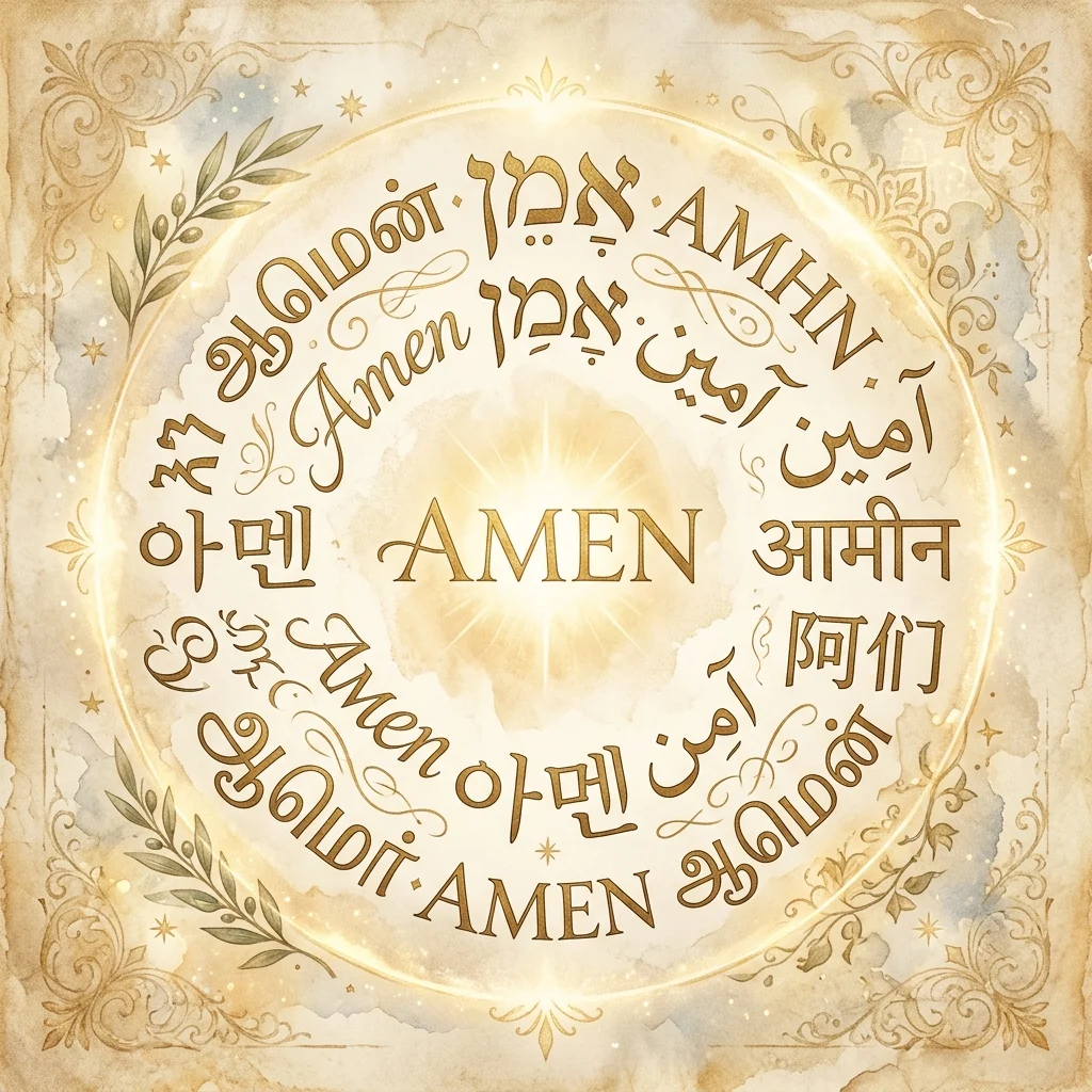 Amen in Different Languages