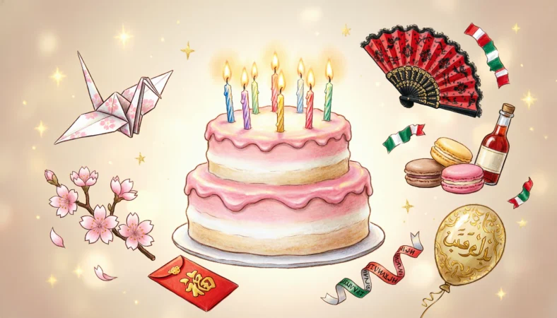 Happy Birthday in Different Languages