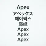 Apex in Different Languages