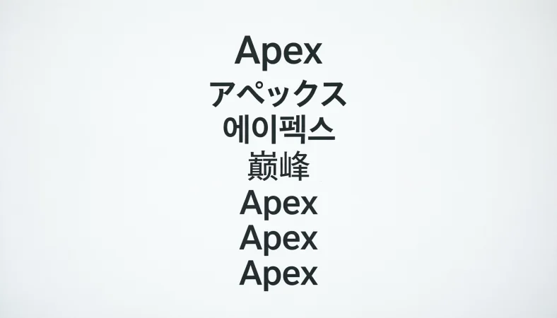 Apex in Different Languages