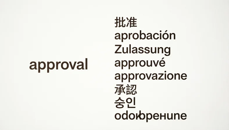 Approval in Different Languages