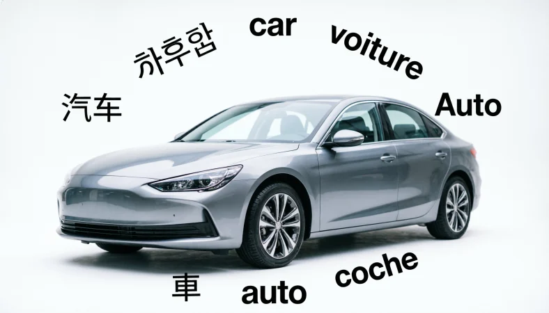 Car in Different Languages