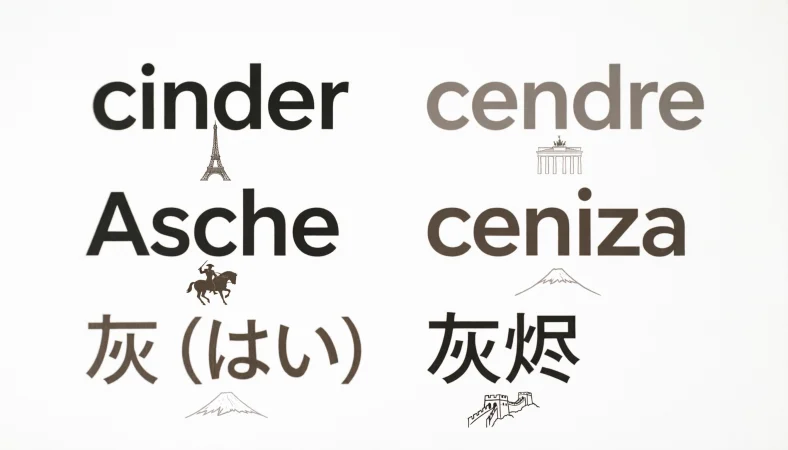 Cinder in Different Languages