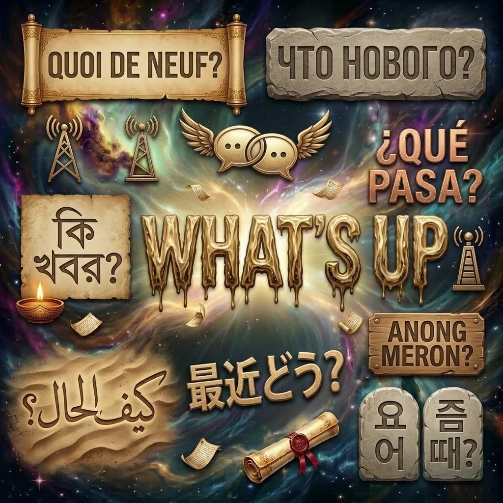 What’s Up in Different Languages